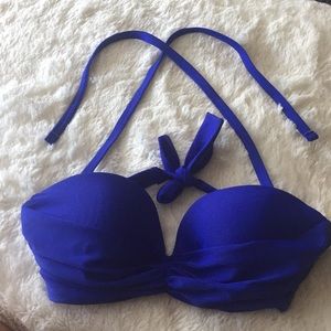 Xhilaration royal blue bikini top